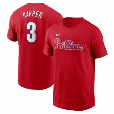 MLB ブライス・ハーパー フィリーズ Tシャツ Fuse ネーム＆ナンバー ナイキ/Nike レッド