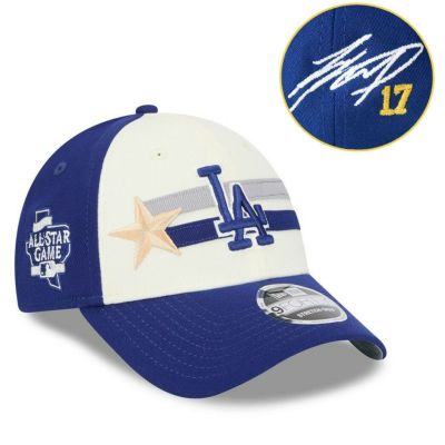 MLB 大谷翔平 ドジャース キャップ 【海外カスタム】オールスターゲーム2024 ワークアウト 9FORTY サイン刺繍 ニューエラ/New Era【2411FSPR】