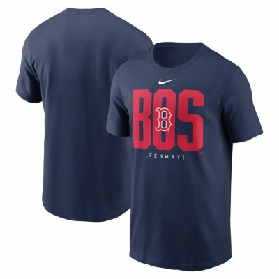 MLB レッドソックス Tシャツ チームスコアボード Cotton Tee ナイキ/Nike ミッドナイトネイビー