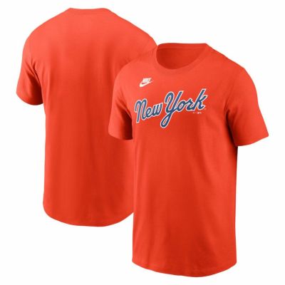 MLB メッツ Tシャツ クーパーズタウン Cooperstown Wordmark T-Shirt ナイキ/Nike チームオレンジ