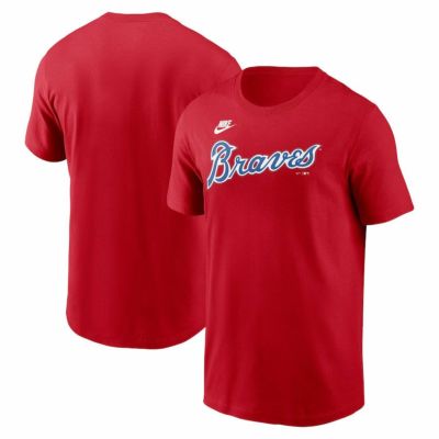 MLB ブレーブス Tシャツ クーパーズタウン Cooperstown Wordmark T-Shirt ナイキ/Nike スポーツレッド