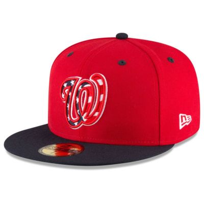 ナショナルズ キャップ ニューエラ NEW ERA  MLB オーセンティック オンフィールド 59FIFTY オルタネート3 平つば キャップ 特集【nejp】