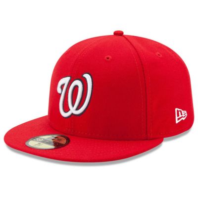 ナショナルズ キャップ ニューエラ NEW ERA  MLB オーセンティック オンフィールド 59FIFTY ゲーム 平つば キャップ 特集【nejp】