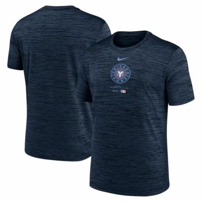 MLB カブス Tシャツ 2024 シティーコネクト オーセンティックコレクション プラクティス T-Shirt ナイキ/Nike ミッドナイトネイビー