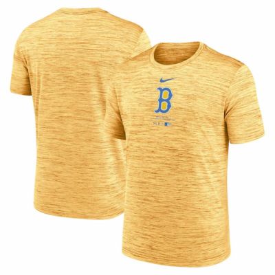MLB レッドソックス Tシャツ 2024 シティーコネクト オーセンティックコレクション プラクティス T-Shirt ナイキ/Nike ゴールド