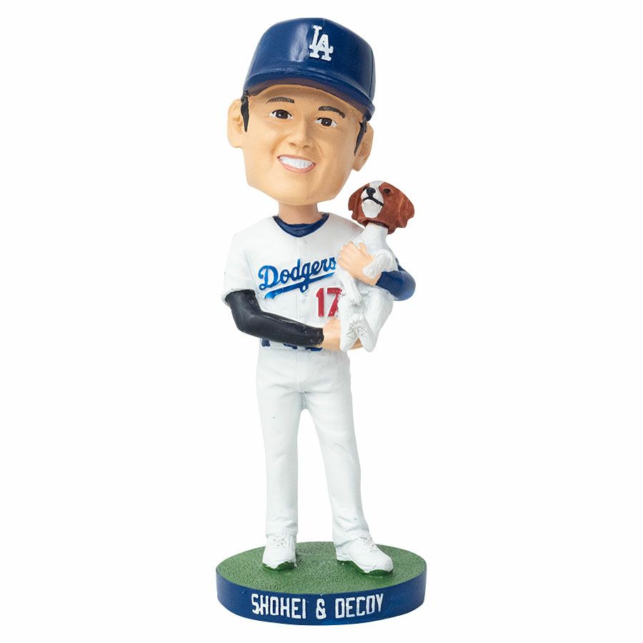 MLB 大谷翔平 ドジャース フィギュア 【球場配布】デコピン Bobble  