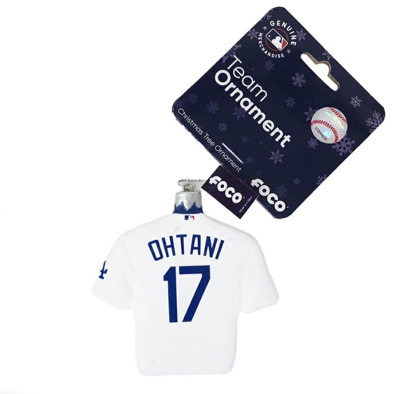 MLB 大谷翔平 ドジャース クリスマスオーナメント Dodgers Jersey