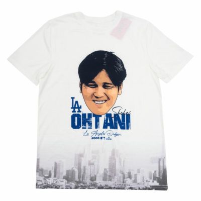 公式 新品未使用 ドジャース 大谷翔平 総柄 顔だらけ FOCO Tシャツ M 2025年最新】大谷翔平 tシャツ 顔だらけの人気アイテム - メルカリ
