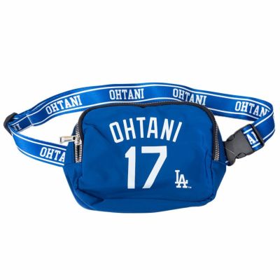 MLB 大谷翔平 ドジャース ミニショルダーポーチ Small Team Wordmark Crossbody Belt Bag FOCO oh24gd【2411FSPR】
