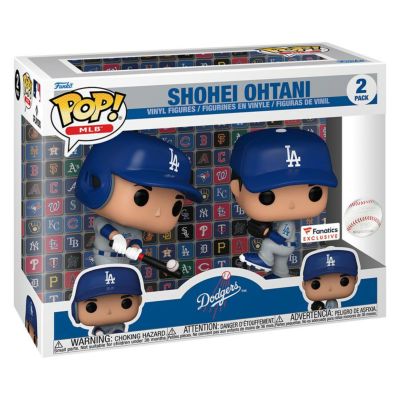 MLB 大谷翔平 ドジャース フィギュア 2刀流 Fanatics Exclusive Two-Pack POP! Vinyl Figure Set  Funko | セレクション | MLB NBA NFL プロ野球グッズ専門店 公式オンラインストア