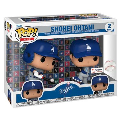 MLB 大谷翔平 ドジャース フィギュア 2刀流 Fanatics Exclusive Two-Pack POP! Vinyl Figure Set Funko