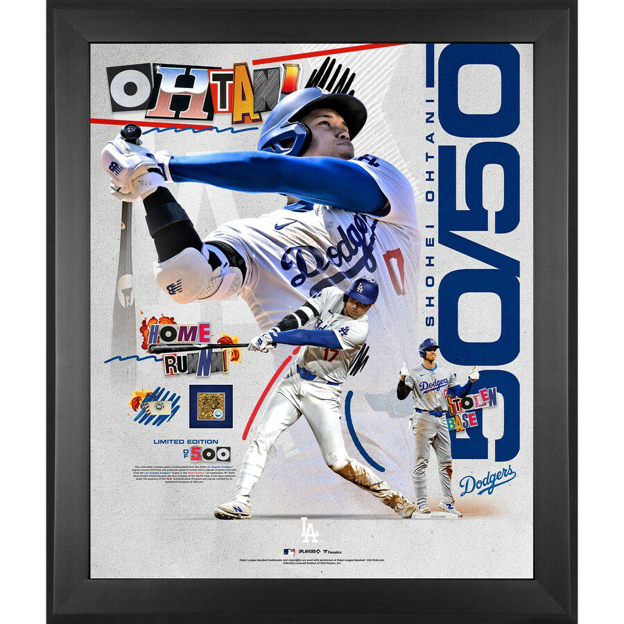 祝❗️MLB史上初の50-50達成? ドジャース大谷翔平選手の50-50達成記念 