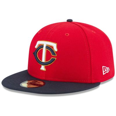 前田健太選手 所属 ミネソタ・ツインズ キャップ ニューエラ NEW ERA  MLB オーセンティック オンフィールド 59FIFTY オルタネート2 平つば キャップ 特集【nejp】
