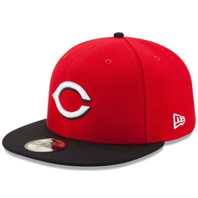 秋山翔吾 選手所属 シンシナティ・レッズ キャップ ニューエラ NEW ERA MLB オーセンティック オンフィールド 59FIFTY ロード 平つば キャップ 特集【nejp】