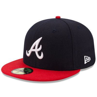ブレーブス キャップ ニューエラ NEW ERA  MLB オーセンティック オンフィールド 59FIFTY ホーム 平つば キャップ 特集【nejp】