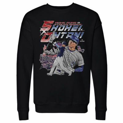 MLB 大谷翔平 ドジャース スウェット 【New Model】 50/50達成記念 Club Vintage Club クルーネック 500Level ブラック