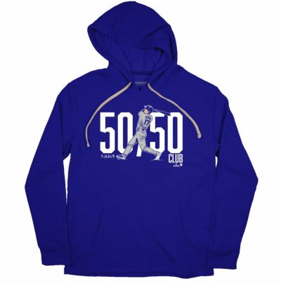 MLB 大谷翔平 ドジャース パーカー 【海外限定版】 50/50達成記念 Club Hoodie BreakingT ロイヤル