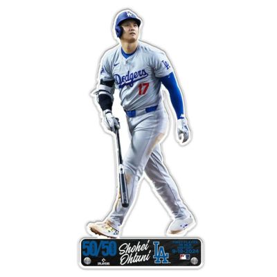MLB 大谷翔平 ドジャース アクリルプレート Limited Edition 50/50達成記念 Acrylic Plaque【2411FSPR】