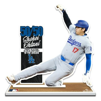 MLB 大谷翔平 ドジャース フォトスタンド Limited Edition 50/50達成記念 スタンディー Desktop Display SB【2411FSPR】