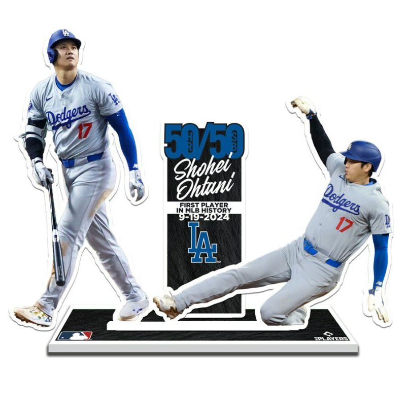 MLB 大谷翔平 ドジャース フォトスタンド Limited Edition 50/50達成記念 スタンディー Desktop Display  HR&SB【2411FSPR】 | セレクション | MLB NBA NFL プロ野球グッズ専門店 公式オンラインストア