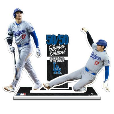 MLB 大谷翔平 ドジャース フォトスタンド Limited Edition 50/50達成記念 スタンディー Desktop Display HR&SB【2411FSPR】