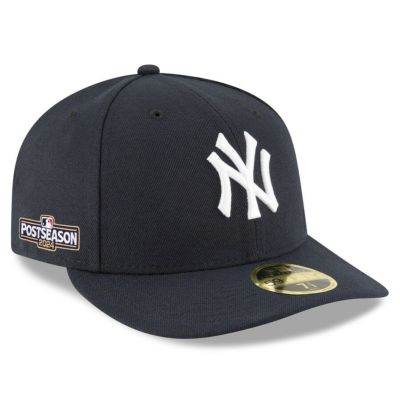 MLB ヤンキース キャップ 2024 MLB ポストシーズン進出記念 Low Profile 59FIFTY Fitted Hat ニューエラ/New Era ネイビー