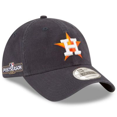 MLB アストロズ キャップ 2024 MLB ポストシーズン進出記念 Side Patch 9TWENTY Adjustable Hat ニューエラ/New Era ネイビー