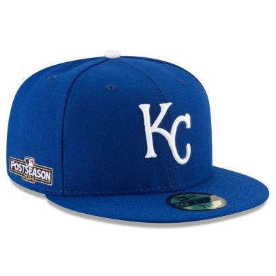 MLB ロイヤルズ キャップ 2024 ポストシーズン進出記念 Side Patch 59FIFTY Fitted ニューエラ/New Era ロイヤル