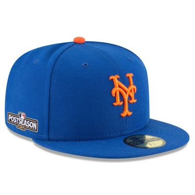 MLB メッツ キャップ 2024 ポストシーズン進出記念 Side Patch 59FIFTY Fitted ニューエラ/New Era ロイヤル