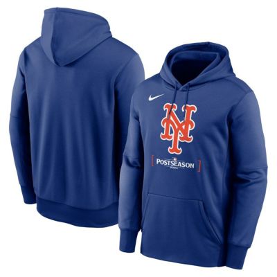 MLB メッツ パーカー 2024 ポストシーズン進出記念 Authentic Collection Therma Pullover Hoodie ナイキ/Nike ロイヤル