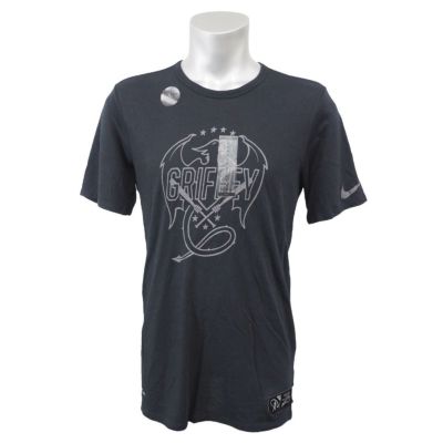ケン・グリフィーJR. シルバー スイングマン Dri-Fit Tシャツ ナイキ/Nike ブラック 811468-010 レアアイテム トレーニング特集【OCSL】