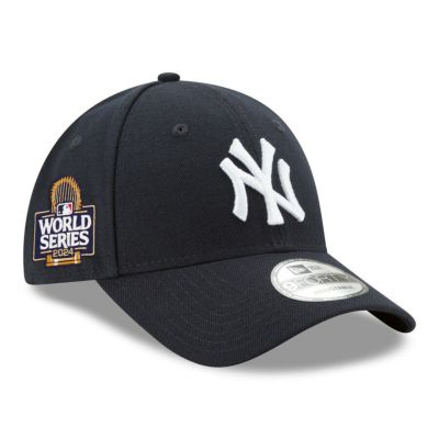 MLB ヤンキース キャップ 2024 ワールドシリーズ進出記念 Side Patch 9FORTY Adjustable Hat ニューエラ/New Era ネイビー