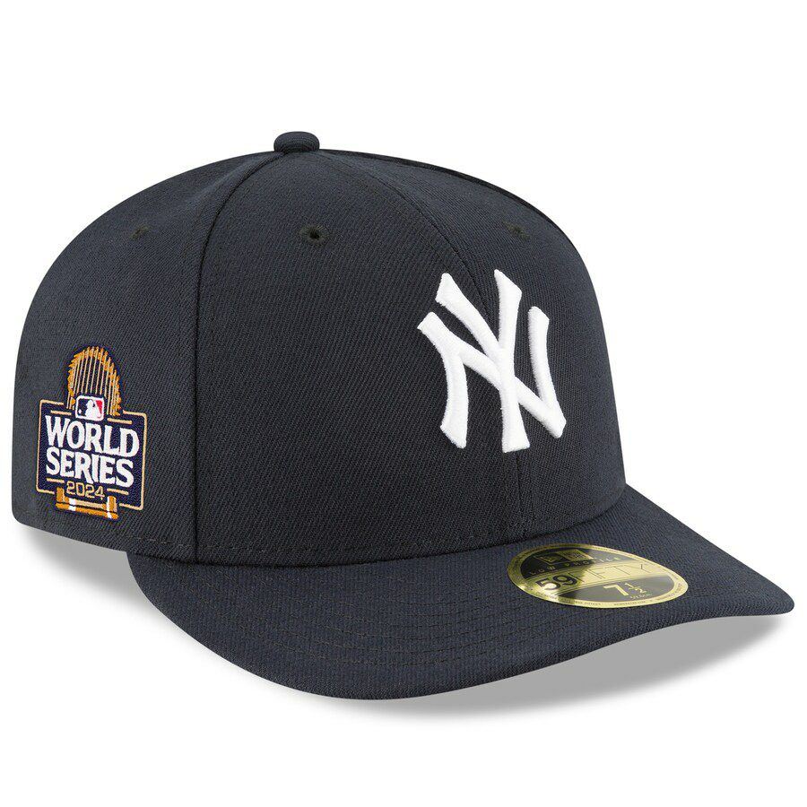 MLB ヤンキース キャップ 2024 ワールドシリーズ進出記念 Side Patch 
