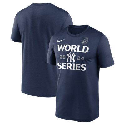 MLB ヤンキース Tシャツ 2024 ワールドシリーズ進出記念 Authentic Collection Legend T-Shirt ナイキ/Nike ネイビー