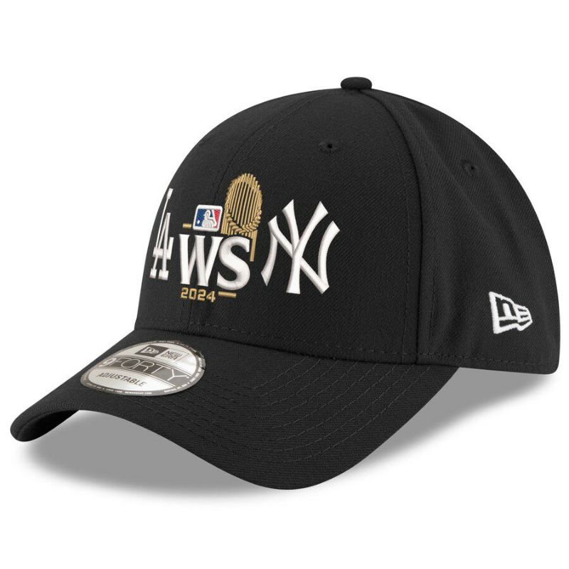 MLB ヤンキース ドジャース キャップ 2024 ワールドシリーズ進出記念 マッチアップ 9FORTY Adjustable Hat  ニューエラ/New Era ブラック | セレクション | MLB NBA NFL プロ野球グッズ専門店 公式オンラインストア