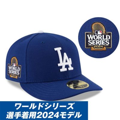MLB ドジャース キャップ 2024 ワールドシリーズ進出記念 Side Patch Low Profile 59FIFTY Fitted Hat ニューエラ/New Era ロイヤル【2411FSPR】