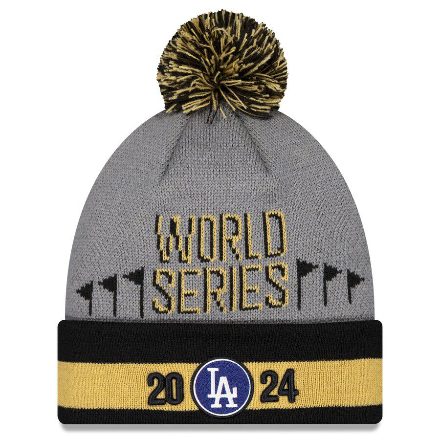 MLB ドジャース ニットキャップ 2024 ナショナルリーグ優勝記念 