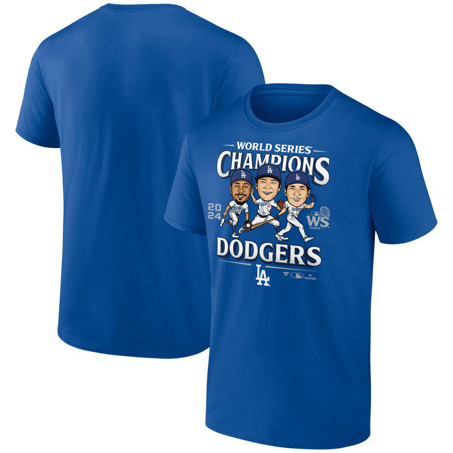 MLB 大谷翔平 ドジャース Tシャツ 【海外版】ワールドシリーズ2024優勝 