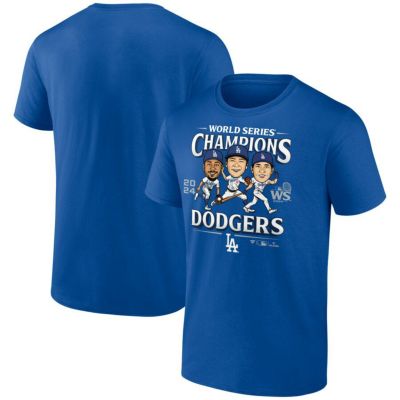 MLB ドジャース Tシャツ 【海外版】ワールドシリーズ2024優勝記念 Appeal Play T-Shirt Fanatics ロイヤル