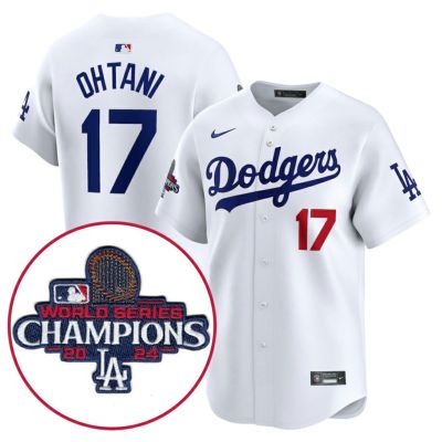 MLB 大谷翔平 ドジャース ユニフォーム 【海外版】ワールドシリーズ2024優勝記念 ホーム リミテッド Jersey ナイキ/Nike ホワイト