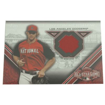 MLB ナ・リーグ クレイトン・カーショー 2015 オールスターゲーム ユニフォーム カード トップス/Topps レアアイテム