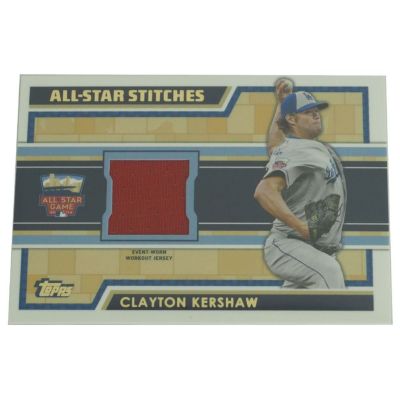 MLB ナ・リーグ クレイトン・カーショー 2014 オールスターゲーム ユニフォーム カード トップス/Topps レアアイテム