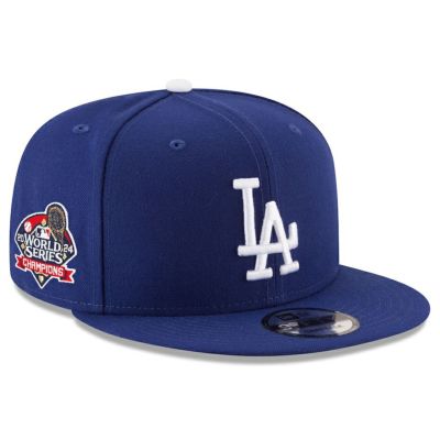 MLB ドジャース キャップ 【海外版】ワールドシリーズ2024優勝記念 Side Patch 9FIFTY Snapback Hat ニューエラ/New Era ロイヤル【2411FSPR】