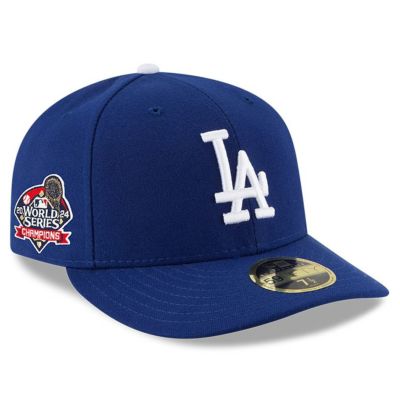 MLB ドジャース キャップ 【海外版】ワールドシリーズ2024優勝記念 Side Patch Low Profile 59FIFTY ニューエラ/New Era ロイヤル【2411FSPR】