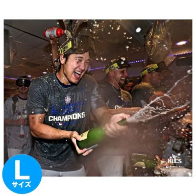 MLB 大谷翔平 ドジャース ポスター 【海外版】ドジャース ナリーグ優勝記念 Celebration Photograph Fanatics Authentic