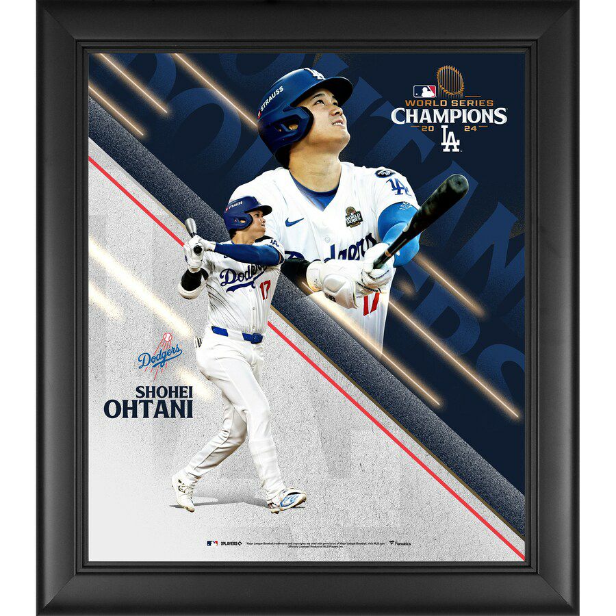 MLB 大谷翔平 ドジャース フォトフレーム Framed 5-Photo Collage 実 