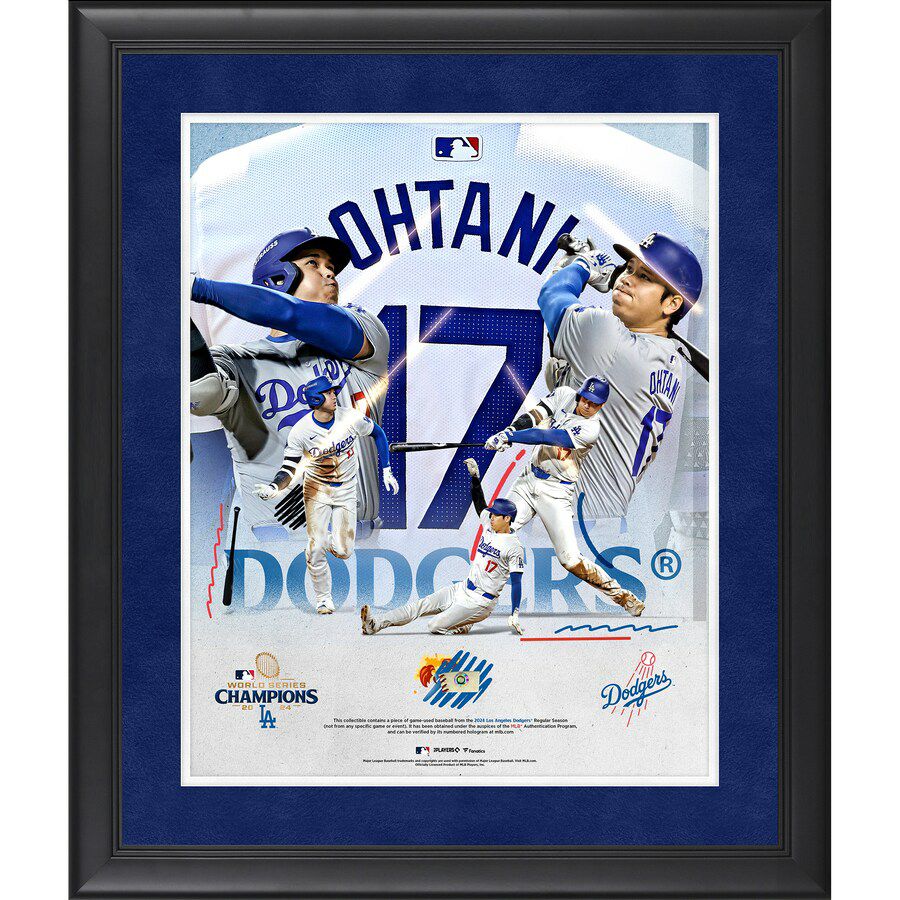 MLB 大谷翔平 ドジャース フォトフレーム 【海外版】ワールドシリーズ  
