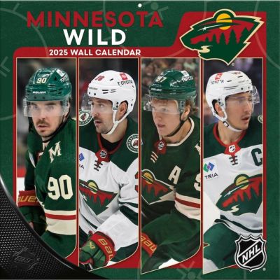 NHL ミネソタ・ワイルド カレンダー 2025年版 チーム 壁掛け Wall Calendar Turner