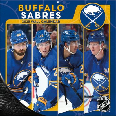 NHL バッファロー・セイバーズ カレンダー 2025年版 チーム 壁掛け Wall Calendar Turner