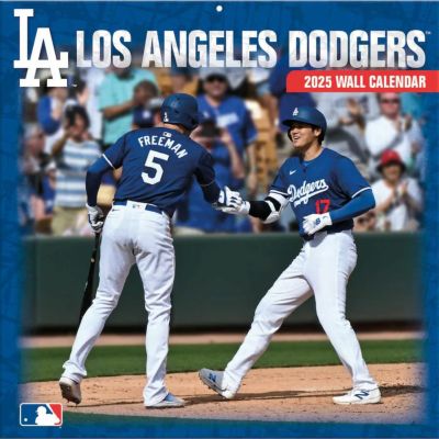 MLB ドジャース カレンダー 2025年版 チーム 壁掛け Wall Calendar 大谷翔平 山本由伸 Turner【2411FSPR】